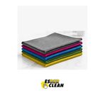 ESBER CLEAN Esber 40x30 Mikrofiber Sihirli Bez Oto Cam Mutfak Temizlik Bezi Baklava Desen Cam Bezi Toz Leke Bırakmaz 235 GSM