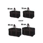 Esbuik Tekerlekli Katlanabilir Hurç Çanta 4 'lü Valiz & Bavul Seyahat,Taşınma Seti (60 cm,70 cm.80cm.90 cm)