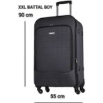 Esbuik Xxl Battal Boy 90 cm Körüklü Kumaş Valiz & Bavul