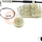 ESC Otomotiv BMW 5 Series F10 F11 4/5 Kapı 2010-2016 İçin Arka Sol Kapı Cam Kriko Tamir Seti 7182121