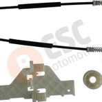 ESC Otomotiv Citroen C4 MK1 için Ön Sol Cam Kriko Tamir Seti 9221V1
