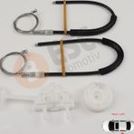 ESC Otomotiv Fiat Linea 323 110 2007-2018 51898679 İçin Elektrikli Arka Sol Kapı Cam Kriko Tamir Seti