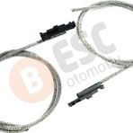ESC Otomotiv Mercedes A B W169 W245 için Sunroof Tavan Rüzgar Deflektör Halat Seti A1697800244
