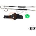 ESC Otomotiv Peugeot 307 3A/C 3E 3H 2001-2008 4/5 Kapı 9634456980 İçin Ön Sol Kapı Cam Kriko Tamir Seti