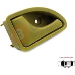 ESC Otomotiv Renault Kangoo Twingo için Sol Hardal Rengi İç Açma Kapı Kolu 7700309313