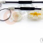 ESC Otomotiv Seat Leon MK2 1P 1P1 2005-2012 5-Kapı HB 1P0839462A İçin Elektrikli Arka Sağ Cam Kriko Tamir Seti