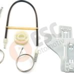 ESC Otomotiv Seat Toledo MK3 5P2 2004-2009 Altea 5P1 XL İçin Elektrikli Arka Sağ Kapı Cam Kriko Tamir Seti