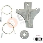 ESC Otomotiv VW Passat B5 B5.5 3B 3BG Skoda Superb MK1 3U 3B5839462 İçin Sağ Arka Cam Kriko Tamir Seti