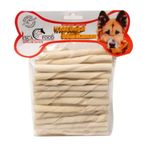 Esca Food 12 cm 50'li Beyaz Burgu Çubuk Köpek Kemiği