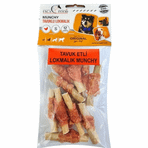 Esca Food Munchy 6x12 gr Tavuk Etli Lokmalık Köpek Ödül Kemiği