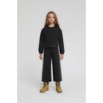 Escabel Kız Çocuk 36085 2'iplik Sweat- Pantolon Takım - 5 Yaş - Siyah