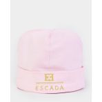 Escada Logolu Pudra Bebek Şapka - 6 Ay