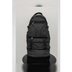 ESCAPE Outdoor Kanvas Kumaş Siyah Körüklü Büyük Boy Dağcı Sırt Çantası 508