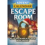 Escape Room Advent Calendar: 24 Brain Teaser Puzzles for Adults - Will You Stop the Heist of the Century Before Christmas?