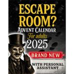 Escape Room Advent Calendar for Adults: Gather Clues, Follow the Trail, and Unmask the Culprit Before Christmas. An Interactive Game to Enjoy with Family, Couples, or Friends