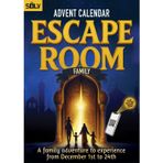 Escape Room Advent Calendar for the Family: An Interactive Puzzle Adventure for Parents and Kids Ages 8+ (Book+App)