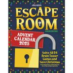 Escape Room Advent Calendar: Solve All 24 Brain Teaser Games and Save Christmas. An Entertaining Activity for the Whole Family. Puzzle Book for Adults and Children Aged 8 and Up (Color Edition)
