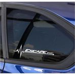 Escape Yan Cam Sticker Oto Kapı Çıkartma 20cmx7cm