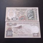 Escoines Koleksiyon 3996367E22506B2701 H69 6emisyon 100TÜRK Lirasi H69 Serisi Çil Eski Kağıt Para