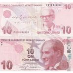 Escoines Koleksiyon 39963680EAB3C730C6 9.emisyon 10TÜRK Lirası Çil (F010 004333) Yerli Kağıt Para