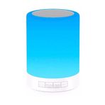 Escom Renk Değiştiren Led Işıklı Taşınabilir Kablosuz Bluetooth Hoparlör 0072632202749
