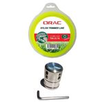 escpowertools Tırpan Örümcek Başlık ve Orac Altı Köşe Tırpan Misinası
