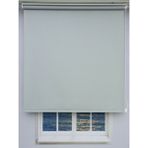 Esdeh Keten Kumaş Düz Stor Perde - 110 x 260 cm - Gri