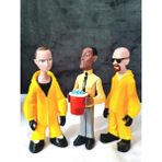 Eselya 3D Breaking Bad Figür 3’lü Set / 14CM / Walter White -Jesse Pinkman - Gustavo Fring Figür-FANART