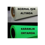 ESEMİZ Esemiz Lümen Reflektif Karanlıkta Parlayan Fosforlu Folyo 124cmX 20cm