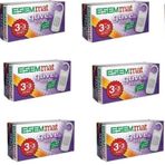 Esemmat 3 Askı 3 Çekmece 12 Adet Güve Stop