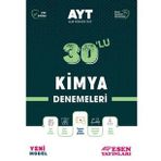 Esen Yayınları Ayt 30'lu Kimya Denemesi