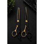 ESENLİWE Profesyonel Hair Cutting Scissors Set Berber Kuaför Makas Seti Ara Makası ve Kesim Makası