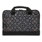 Esepetim Moserini 13'' - 13.3'' Taban Korumalı, Omuz Askılı Desenli Macbook Air-Pro Laptop Çantası (Gordion)