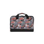 Esepetim Moserini 14"-14.2" Taban Korumalı, Omuz Askılı Desenli Macbook Air-Pro Uyumlu Laptop Çantası (Catlantis)