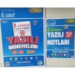 Eser 6. Sınıf Yazılı Denemeleri+Yazılı Notları 2. Dönem 1 ve 2. Yazılı