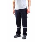 Eser - 7-7 Gabardin Kom.cepli İş Pantolonu Reflektörlü - Kışlık-lacivert