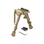 Eser Askeri Malzeme ® Taktik Bipod Teleskop 6-9 İnç (Tan) – Stabil Ve Ayarlanabilir Destek Sistemi