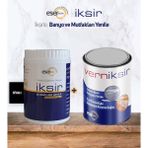 Eser Boya Iksir Fayans ve Mutfak Tezgah Boyası Seti 1 Lt Siyah ( Fayans - Tezgah - Seramik - Granit )