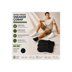 ESER Erkek Bambu Sneaker Çorap 6'lı Paket Dikişsiz Nefes Alan Terletmez siyah