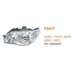 Eser Far Gri Sol Fiat Albea 2005-2007 Motorlu