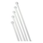 Eser Kelepçe Beyaz 100 Adet Plastik Cırt Kelepçe & Kablo Bağı 3.6X370 mm