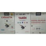 Eser Limit Yayınları Tyt Ayt Tarih Soru Bankası+Tyt Coğrafya Soru Bankas+Sosyal Bilimler Deneme