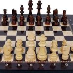 Eser Lüks Ağaç Ahşap Satranç Takımı Seti Ahşap Figür Dama Üstün Kalite Sera Oyun