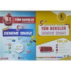 Eser Nartest Yayınevi 8. Sınıf Omage Motivasyon Tüm Dersler 5 Li Deneme+ Yeni Nesil Tüm Dersler 5 Li Deneme