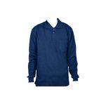 Eser - Polo Yaka Sweatshirt - Cepli - Lacivert