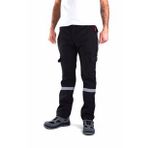 ESER - Softshell Pantolon - Siyah - İçi Polarlı
