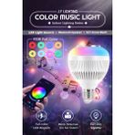 Eser Ticarett Bluetooth Hoparlörlü Rgb LED Ampul E27 | Renk Değiştiren Akıllı Müzikli Ampul | Telefon Uyumlu Color Music Light