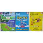 Eser Tudem 1. Sınıf Tatil Kitabım 2 Ye Geçenler Için +Tonguç1 Den 2 Ye Hazırlık Kitabı+Öğreten Etkinlikler