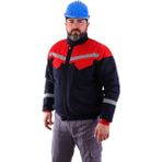 ESERIS Eser - 7-7 Gabardin Içi Polarlı Robalı Mont - Lacivert,kırmızı S