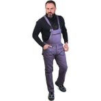 ESERIS Eser - Gabardin Bahçivan Tulum - Iş Tulumu - Gri